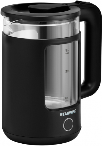 Купить  чайник starwind skg-1053 черный в интернет-магазине Айсберг! фото 2